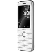 Nokia 8000 4GB White 4G Dual Sim Mobile Phone