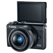 Canon EOS M100 Mirrorless Digital Camera Body Black With EF-M15-45 IS STM Lens Canon EOS M100 Mirrorless Digital Camera Body Black With EF-M15-45 IS STM Lens