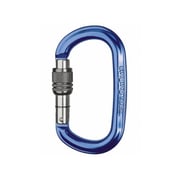 Singing Rock Ozone Screw Aluminum, Oval Carabineer, Blue Singing Rock Ozone Screw Aluminum, Oval Carabineer, Blue