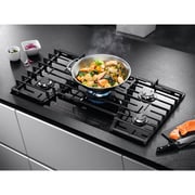 AEG 5 Burner Gas Hob With Ceramic Glass HVB95450IB AEG 5 Burner Gas Hob With Ceramic Glass HVB95450IB