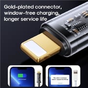 Joyroom 2.4a Fast Charging Data Cable Usb To Lightning Iphone 2m