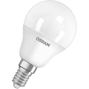 Osram Led Value Classic P40 Light Bulb E14, 470 Lumen Warm White 2700k (pack Of 6) Osram Led Value Classic P40 Light Bulb E14, 470 Lumen Warm White 2700k (pack Of 6)