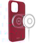 Hama MagCase Finest Feel Pro Case Red Apple iPhone 14 Pro Hama MagCase Finest Feel Pro Case Red Apple iPhone 14 Pro