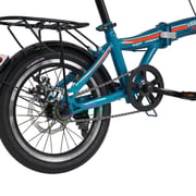Vego Fold 16 Inch Single Speed Folding Bike - Blue Vego Fold 16 Inch Single Speed Folding Bike - Blue