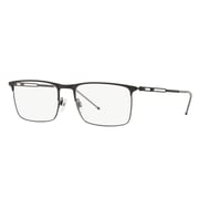 Emporio Armani EA 1096 3001 55mm Matte Gunmetal Men's Rectangular Eyeglass Frame Emporio Armani EA 1096 3001 55mm Matte Gunmetal Men's Rectangular Eyeglass Frame