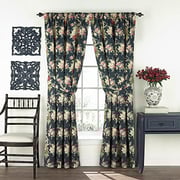 Waverly Curtains For Bedroom - Sanctuary Rose 100