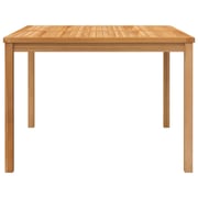 Vidaxl Garden Dining Table 110x110x77 Cm Solid Teak Wood Vidaxl Garden Dining Table 110x110x77 Cm Solid Teak Wood