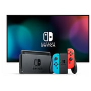 Nintendo Switch Gaming Console 32GB Neon Joy Con With Fortnite Game Bundle (*INT)
