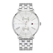 TOMMY HILFIGER Jenna Silver Stainless Steel Analog Women Watch 1782068