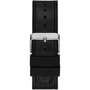 Guess Apex Black Leather/Silicone Multi-function Watch For Men GW0053G1 Guess Apex Black Leather/Silicone Multi-function Watch For Men GW0053G1