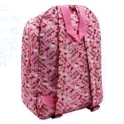 Hello Kitty Texture Zip Closure Backpack, School Bag, Pink Hello Kitty Texture Zip Closure Backpack, School Bag, Pink