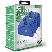 Venom Twin Charging Dock With 2 X Rechargeable Battery Packs - Shock Blue (xbox Series X & S / Xbox One) Venom Twin Charging Dock With 2 X Rechargeable Battery Packs - Shock Blue (xbox Series X & S / Xbox One)