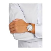 Skagen Ancher Brown Leather Men Watch SKW6433