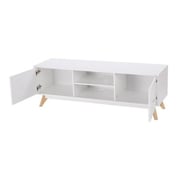 TV Stand Entertainment Center Console Cabinet (White) TV Stand Entertainment Center Console Cabinet (White)