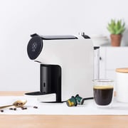 Scishare S1102 Smart Capsule Coffee Machine & Water Dispenser Two Coffee Modes Espresso & American Coffee Capsule Mobile App Control - White