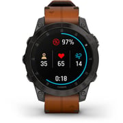Garmin 010-02582-30 Epix Gen 2 Smart Watch Black/Brown