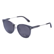 Tomford Tf725-k 20a Cat-eye Grey Fullrim Sunglasses For Women (mirrored Black Lens) Tomford Tf725-k 20a Cat-eye Grey Fullrim Sunglasses For Women (mirrored Black Lens)