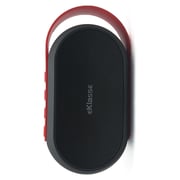 Eklasse Bluetooth Speaker Black With Red Strap