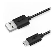 Aukey CB-D5 Qualcomm Quick Charge 2.0 3.0 Micro USB 2.0 Cable (2 X 1 M 1X 2M 2 X 0.3m) 5 Pack