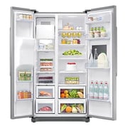 Samsung Refrigerator RS50N3913SA Side by Side with Water Dispenser, 501L