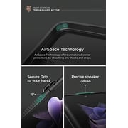 Vrs Design Terra Guard Active [hinge Protection] Designed For Samsung Galaxy Z Flip 4 Case Cover (2022) - Metal Black