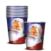 Unique Christmas Holiday Santa 8 9 Oz Cups Unique Christmas Holiday Santa 8 9 Oz Cups