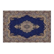 Qum Collection Classic Design Carpet Navy/Blue