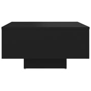 Vidaxl Coffee Table Black 60x60x31.5 Cm Engineered Wood Vidaxl Coffee Table Black 60x60x31.5 Cm Engineered Wood