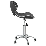 vidaXL Swivel Dining Chairs 4 pcs Grey Faux Leather vidaXL Swivel Dining Chairs 4 pcs Grey Faux Leather