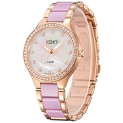 ECSTACY Women's Analog White MOP Dial Watch - E9511-KCPM ECSTACY Women's Analog White MOP Dial Watch - E9511-KCPM