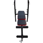 ULTIMAX Standard Weight Bench for Home Use Exercise Gym Exercise included weight set Workout Bench for Full Body Workout