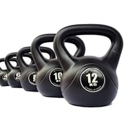 ULTIMAX Kettlebell Fitness, PVC Kettlebell Weights Set Workout Body Equipment Fitness Kettlebell, Muscle Training, Squat Training Weight Barbell In Home Gym Cross Training-18 kgs ULTIMAX Kettlebell Fitness, PVC Kettlebell Weights Set Workout Body Equipment Fitness Kettlebell, Muscle Training, Squat Training Weight Barbell In Home Gym Cross Training-18 kgs