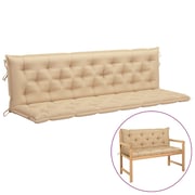 Vidaxl Cushion For Swing Chair Beige 200 Cm Fabric
