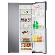 LG Refrigerator Side By Side Fridge 679 Litres GRB257KQDV Mega Capacity Inverter Linear Compressor Smart Diagnosis