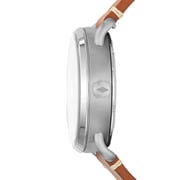 Fossil ME3159 Commuter Automatic Brown Luggage Watch Fossil ME3159 Commuter Automatic Brown Luggage Watch