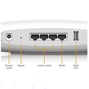 Zyxel Multy X WiFi System (Pack of 2) AC3000 Tri-Band WiFi Zyxel Multy X WiFi System (Pack of 2) AC3000 Tri-Band WiFi