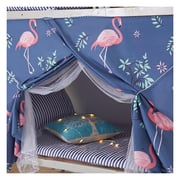 Single Bed Size 1pc Lower Deck Curtain Tropical Design