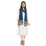 BIBA Indigo Cotton Dupatta Free Size BIBA Indigo Cotton Dupatta Free Size