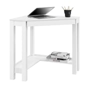 Asghar Furniture - Corner Study Desk - White