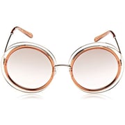 Chloe Round Gold Sunglasses For Women CE120S-735-58 Chloe Round Gold Sunglasses For Women CE120S-735-58