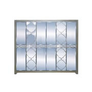 Pan Emirates Dubai Collection 6 Door Wardrobe Silver Pan Emirates Dubai Collection 6 Door Wardrobe Silver