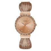 Guess CHIFFON Ladies Stainless Steel/Mesh W1083L3 Watch Guess CHIFFON Ladies Stainless Steel/Mesh W1083L3 Watch