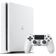 Sony PS4 Slim Gaming Console 500GB White + CECHYA0083 Wireless Stereo Headset White + CUHZCT2E Dual Shock 4 White