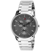 Tommy Hilfiger Brad Silver Stainless Steel Watch For Men 1710385 Tommy Hilfiger Brad Silver Stainless Steel Watch For Men 1710385
