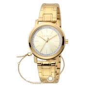 Esprit Gold Stainless Steel Analog Women Watch Set ES1L188M0065 Esprit Gold Stainless Steel Analog Women Watch Set ES1L188M0065