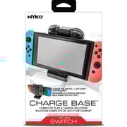Nyko Charge Base Charging Stand for Nintendo Switch Black