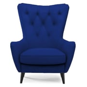 Galaxy Design Louvre Single Seat Sofa Blue Galaxy Design Louvre Single Seat Sofa Blue