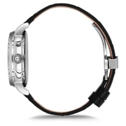 Omax Masterpiece Collection Black Leather Analog Watch For Men MG32P62I Omax Masterpiece Collection Black Leather Analog Watch For Men MG32P62I