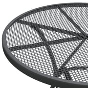 Vidaxl Garden Table 80x72 Cm Expanded Metal Mesh Anthracite Vidaxl Garden Table 80x72 Cm Expanded Metal Mesh Anthracite
