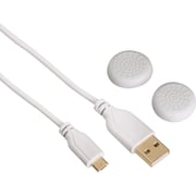 Hama 115476 Supersoft Charging Cable White For PS4 Controller